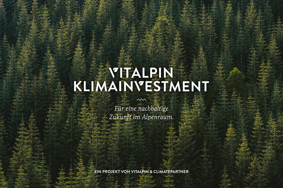 Förderpreis "Vitalpin KlimaInvestment"